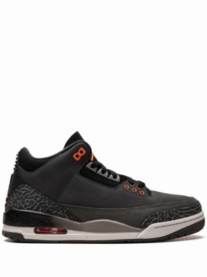 Black Men's Nike Fear (2023) Air Jordan 3 | GZRDYL-435