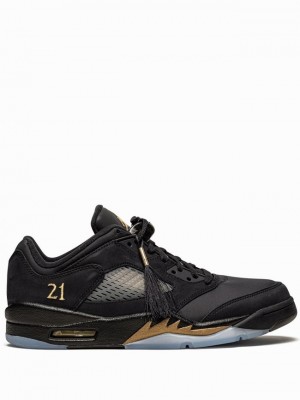 Black Men's Nike Low Class Of 2021 Air Jordan 5 | UEQNAZ-607