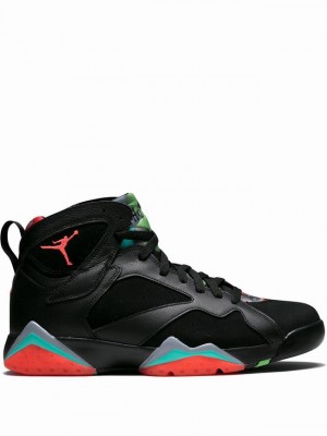 Black Men's Nike Retro 30th Air Jordan 7 | IZMGCD-015