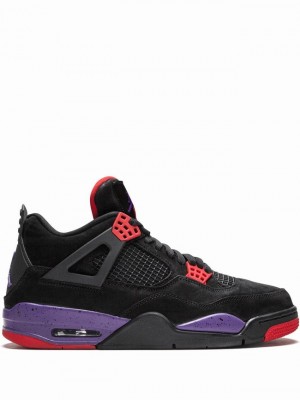 Black Men's Nike Retro Air Jordan 4 | WAZYGR-194