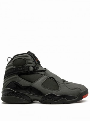 Black Men's Nike Retro Air Jordan 8 | FGWEZT-245