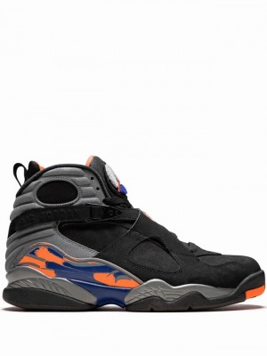 Black Men's Nike Retro Air Jordan 8 | ZKHGIV-754