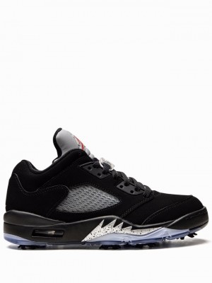 Black Men's Nike Retro Low Golf Air Jordan 5 | SYDAJI-421