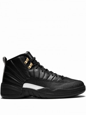 Black Men's Nike Retro The Master Air Jordan 12 | BQNVGA-748