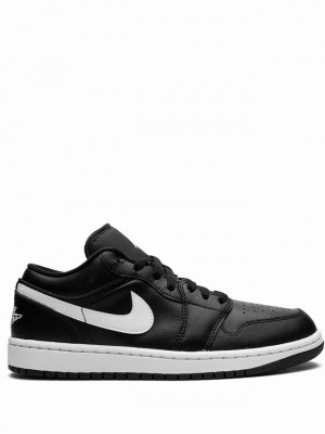 Black Women's Nike Jordan 1 Low Air Jordan 1 | UQTADJ-782