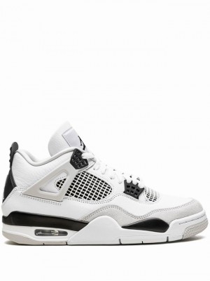 Black Women's Nike Retro Military Black Air Jordan 4 | FPRACE-801