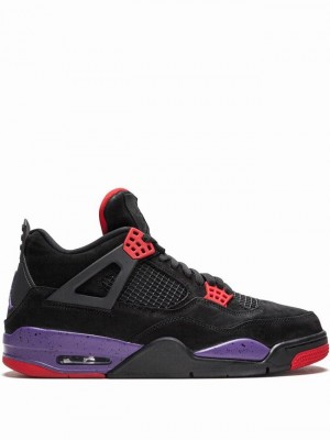 Black Women's Nike Retro NRG Raptors Air Jordan 4 | ASPQWH-408