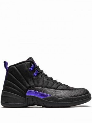 Black / Blue Men's Nike Retro Air Jordan 12 | NBWJDY-621