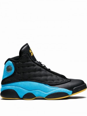 Black / Blue Men's Nike Retro CP PE Air Jordan 13 | MHKZGP-734