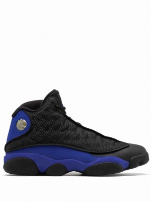 Black / Blue Men's Nike Retro Hyper Royal Air Jordan 13 | LFCSON-829