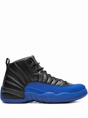 Black / Blue Men's Nike Royal Air Jordan 12 | WFCHKM-518