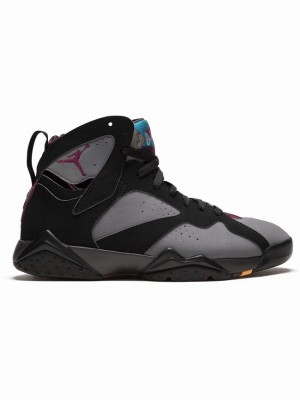 Black / Grey Men's Nike Retro Air Jordan 7 | HRBITG-615