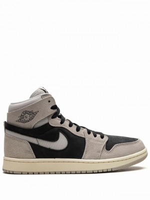 Black / Grey Women's Nike High Zoom CMFT 2 Light Iron Ore Air Jordan 1 | EYARXG-086