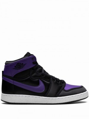 Black / Purple Men's Nike Retro AJKO Storm Air Jordan 1 | RWNVZI-286