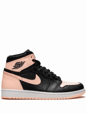 Black / Red Women's Nike Retro High OG Crimson Tint Air Jordan 1 | HTNVFK-620