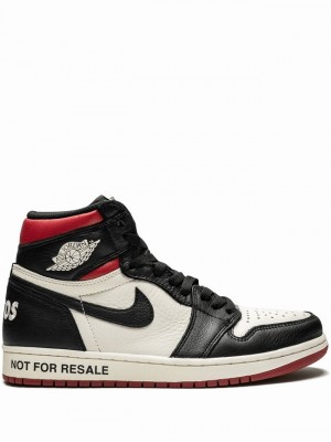 Black / White Women's Nike Retro High OG NRG Not For Resale Air Jordan 1 | EAUGWF-426