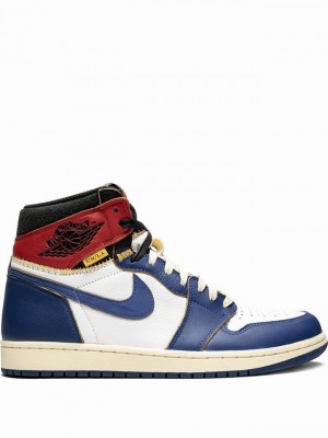 Blue Women's Nike x Union Retro High OG NRG Storm Air Jordan 1 | MWQGBE-290