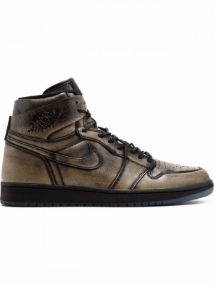 Brown Men's Nike Retro High OG Wings Air Jordan 1 | NFRWVS-316