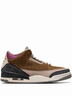 Brown / Beige Men's Nike Retro Winterized – Archaeo Air Jordan 3 | LSOUDI-216