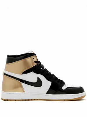 Gold Women's Nike Retro High OG NRG Gold Top 3 Air Jordan 1 | IKZYTF-231