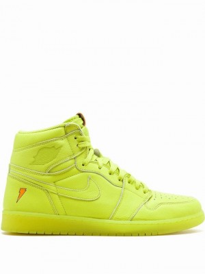 Green Men's Nike Retro Hi G8RD Cyber Air Jordan 1 | CJTXWH-176