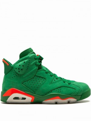 Green Men's Nike Retro NRG Air Jordan 6 | VHLYXA-780