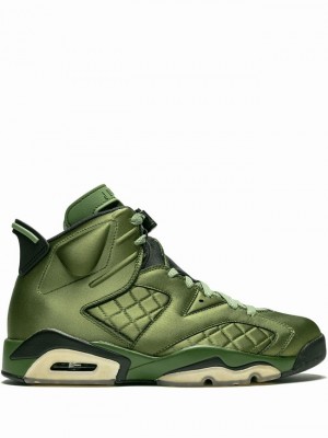 Green Men's Nike Retro Pinnacle Air Jordan 6 | WQABEO-513