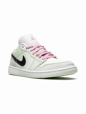 Green Women's Nike Low SE Barely Air Jordan 1 | LQMCGV-976