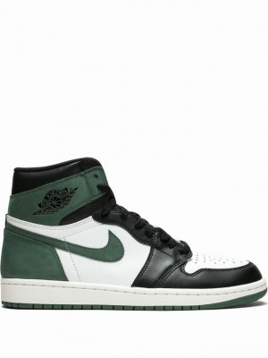 Green Women's Nike Retro High OG Clay Air Jordan 1 | AUYSRM-832