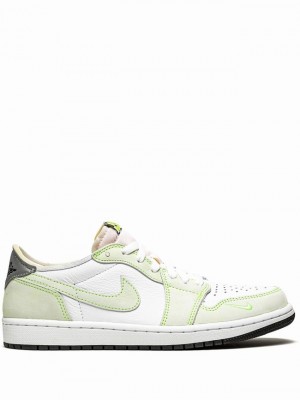 Green / White Men's Nike Low OG Air Jordan 1 | KUDOSB-864