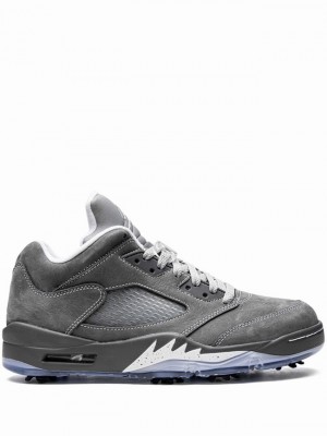 Grey Men's Nike Air Jordan V Low Air Jordan V | IBUYOX-209