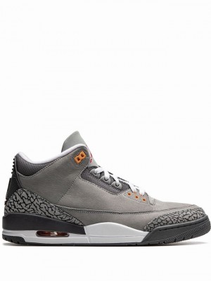 Grey Men's Nike Retro Air Jordan 3 | XFARDO-904