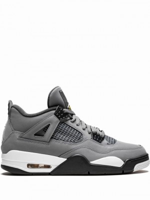 Grey Men's Nike Retro Air Jordan 4 | JTQIGK-618