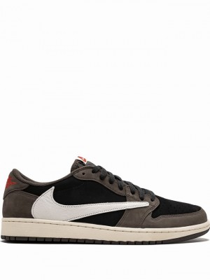 Grey Women's Nike Low Air Jordan 1 | NDMWRJ-783