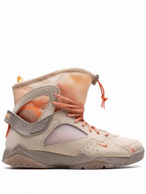 Grey Women's Nike x Bephies Beauty Supply Retro Air Jordan 7 | EZNMQL-984