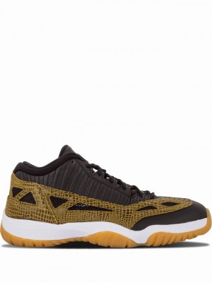 Grey / Yellow Men's Nike Retro Low Air Jordan 11 | OXGNYE-042