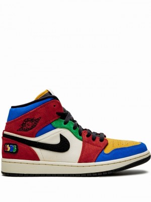 Multicolor Men's Nike Mid The Great-Fearless Air Jordan 1 | RSEVPK-758