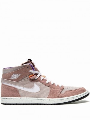 Pink Men's Nike Zoom Comfort Air Jordan 1 | DCHZMA-930