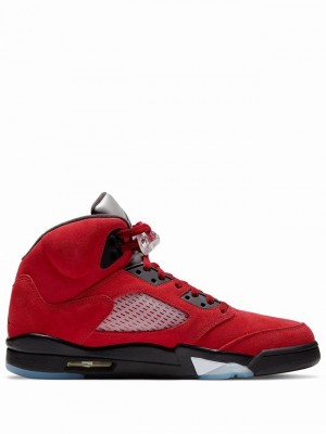 Red Men's Nike Retro Air Jordan 5 | FNDCGB-428