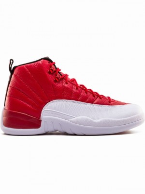 Red / White Men's Nike Retro Air Jordan 12 | FYWUNJ-974