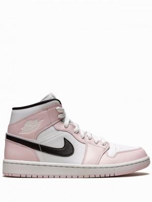 Rose Women's Nike Mid Barely Rose Air Jordan 1 | RUSFDC-634