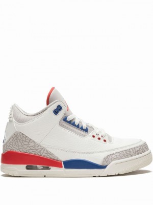 White Men's Nike Retro Air Jordan 3 | TABJKZ-912