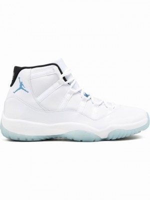 White Men's Nike Retro High Top Air Jordan 11 | ZWMTVP-076