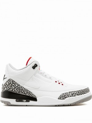 White Men's Nike Retro JTH NRG Air Jordan 3 | QIYZKO-726