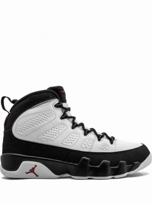 White / Black Men's Nike Retro Air Jordan 9 | AMCOTR-253