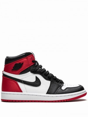 White / Black / Red Women's Nike WMNS High OG Air Jordan 1 | SAXMWB-047