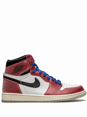 White / Red Men's Nike Retro High OG Air Jordan 1 | CPKEND-830