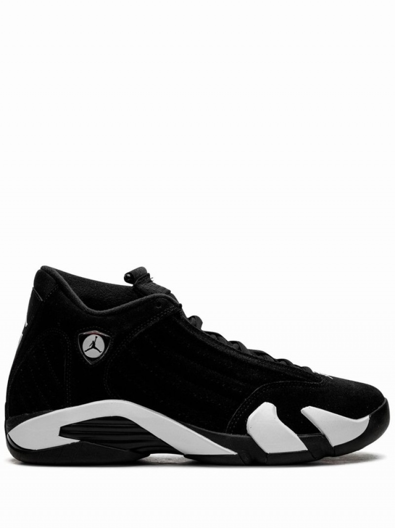 Black Men\'s Nike Bred Air Jordan 14 | ZNPEJQ-523