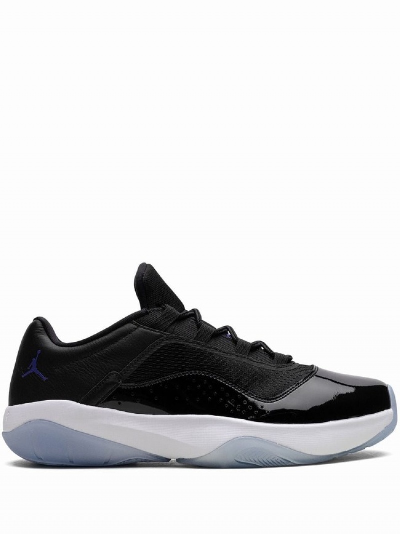 Black Men\'s Nike CMFT Low Space Jam Air Jordan 11 | MFLTYE-361