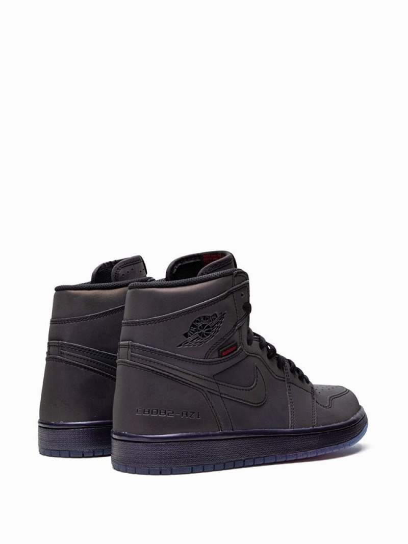 Black Men's Nike High Zoom Fearless Air Jordan 1 | WPMZIH-384